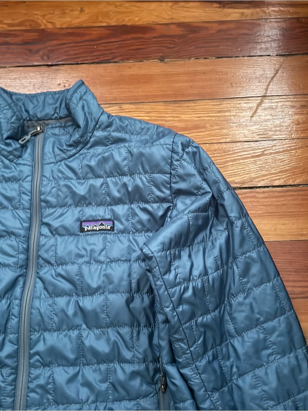 Patagonia Nano Puff Jacket Men’s Medium Blue - Picture 6 of 7